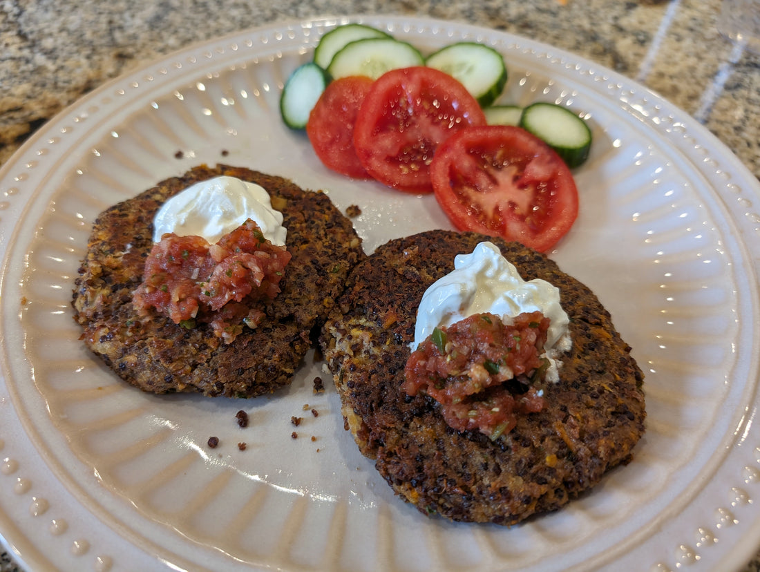 Healthy Quinoa Pinto Patties