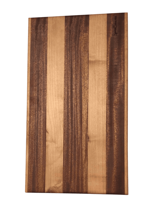 “Sapele Stripe” Cherry Cutting Board